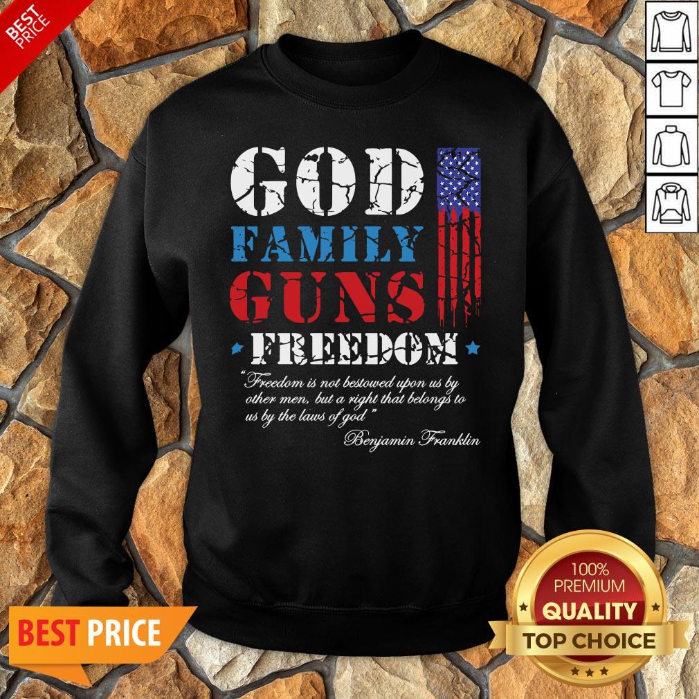 God Family Guns Freedom Christian Maga 2020 Trump Shirt