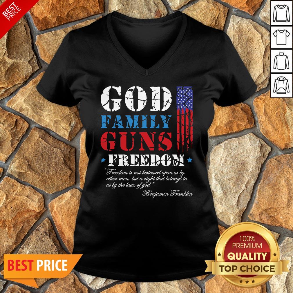 God Family Guns Freedom Christian Maga 2020 Trump Shirt