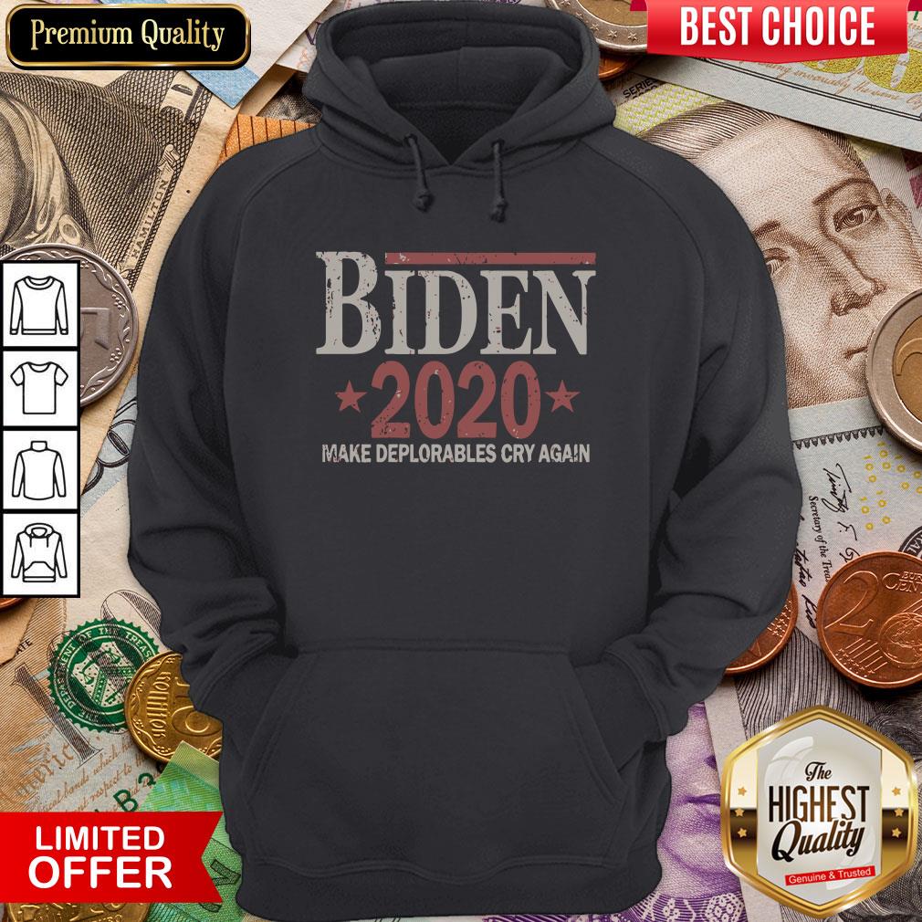 Good Biden 2020 Make Deplorables Cry Again Stars Election Shirt