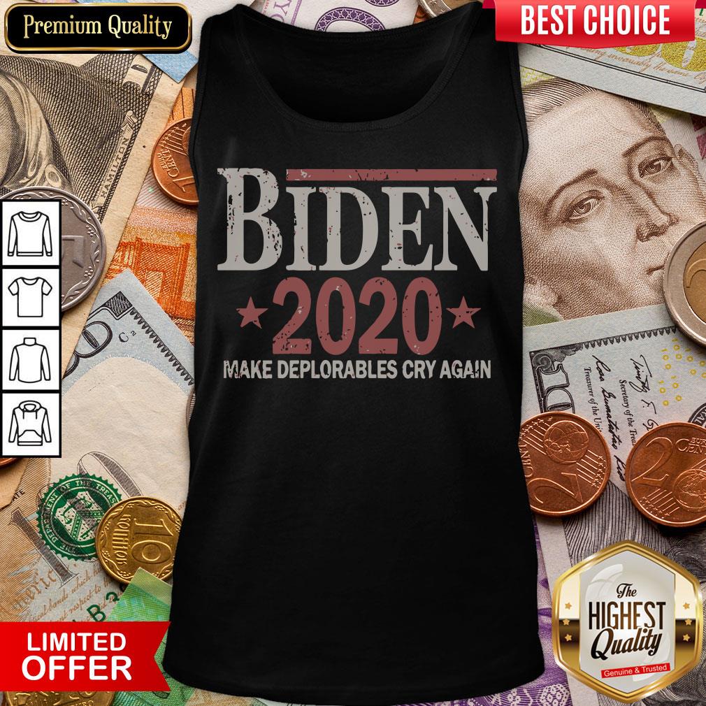 Good Biden 2020 Make Deplorables Cry Again Stars Election Shirt