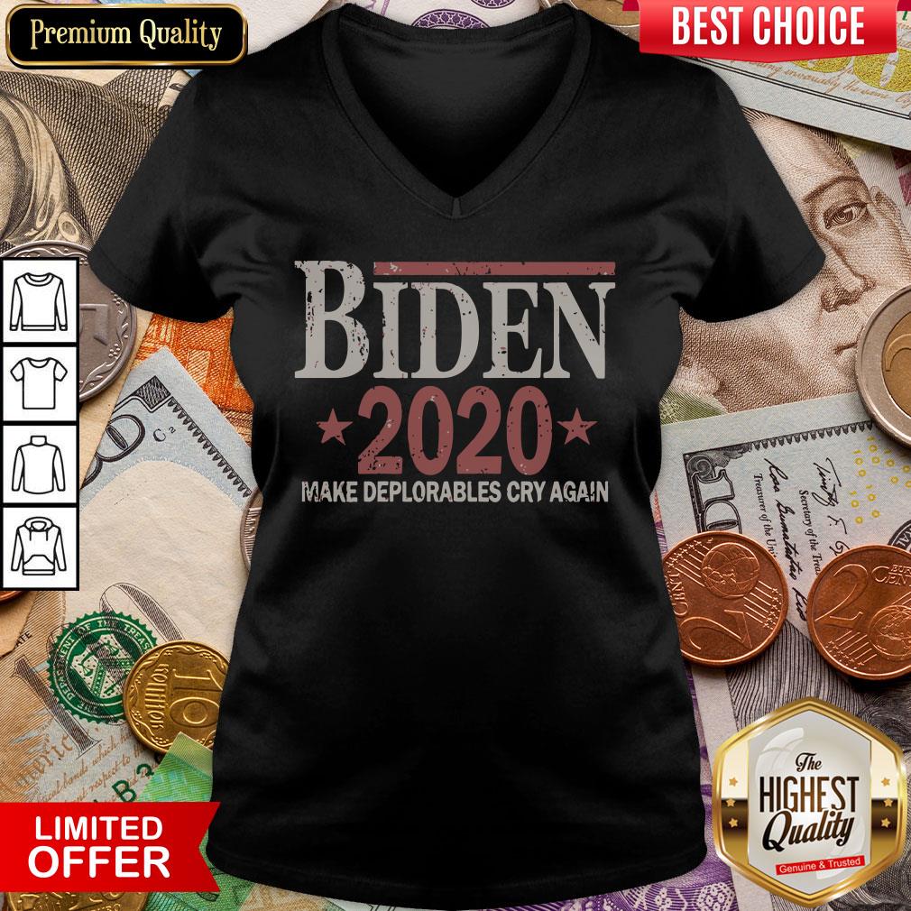 Good Biden 2020 Make Deplorables Cry Again Stars Election Shirt