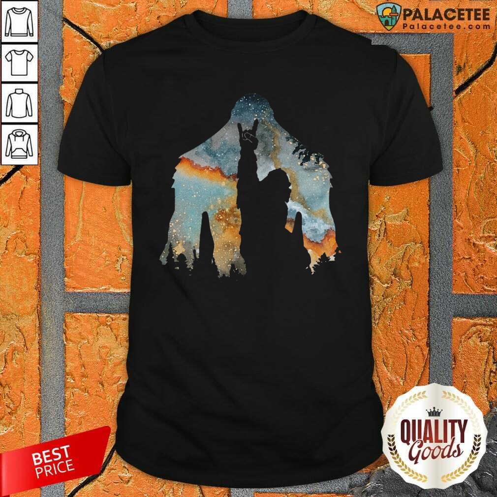 Good Bigfoot Rock And Roll Shirt