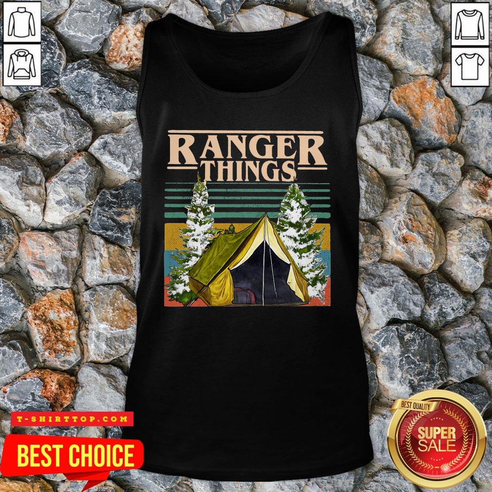 Good Camping Ranger Things Stranger Things Vintage Shirt