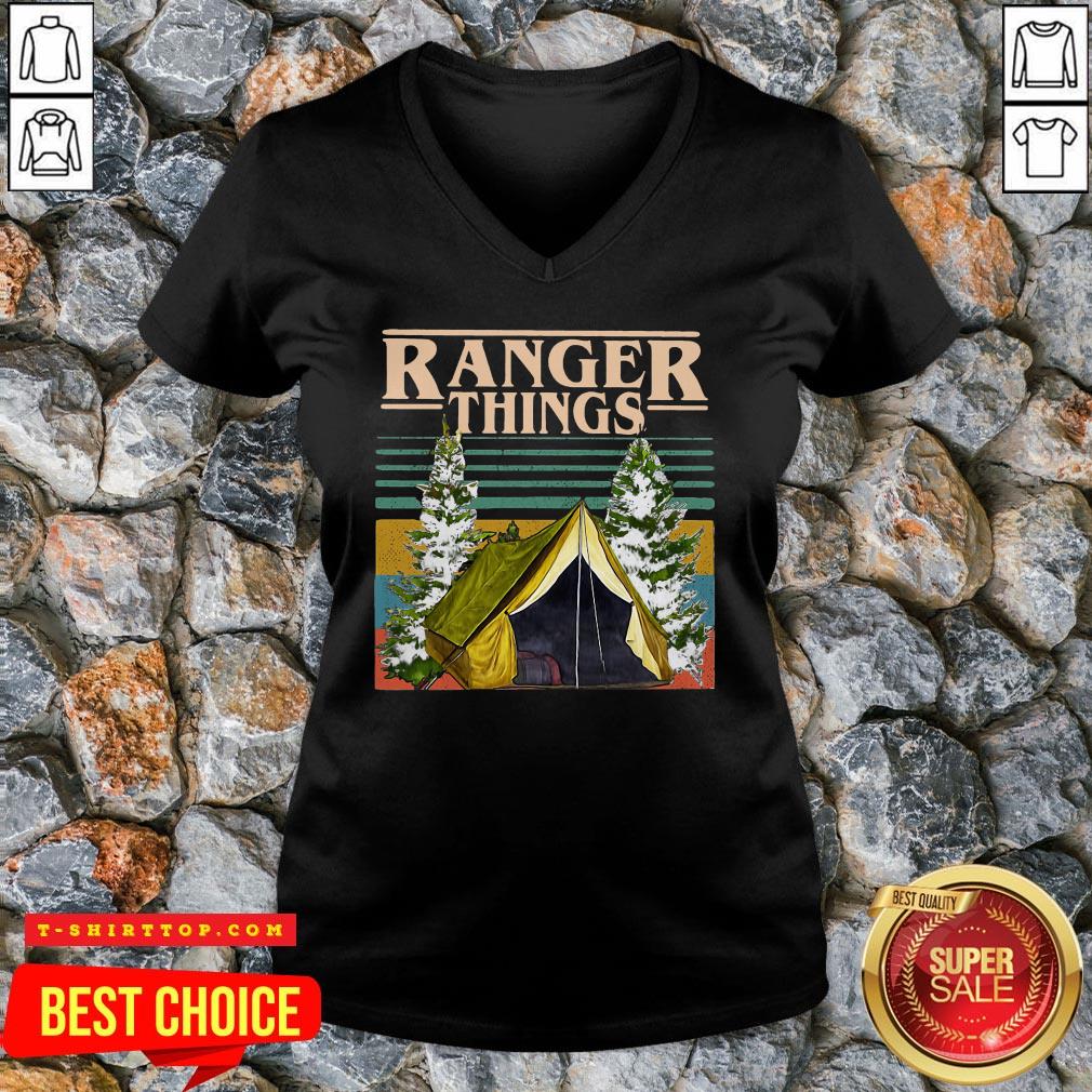 Good Camping Ranger Things Stranger Things Vintage Shirt