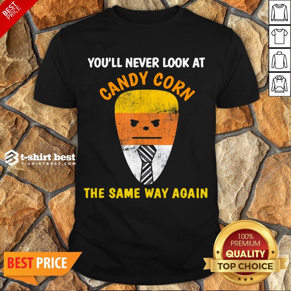 Good Candy Corn Trump Costume Halloween Candy Shirt