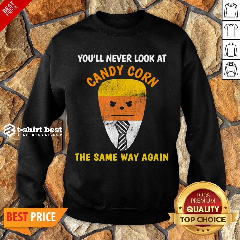 Good Candy Corn Trump Costume Halloween Candy Shirt