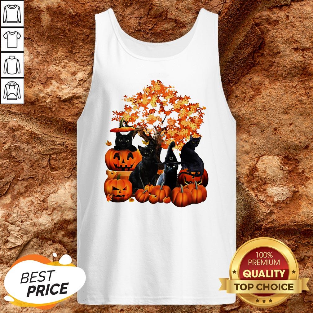 Good Cats Pumpkin Halloween Shirt