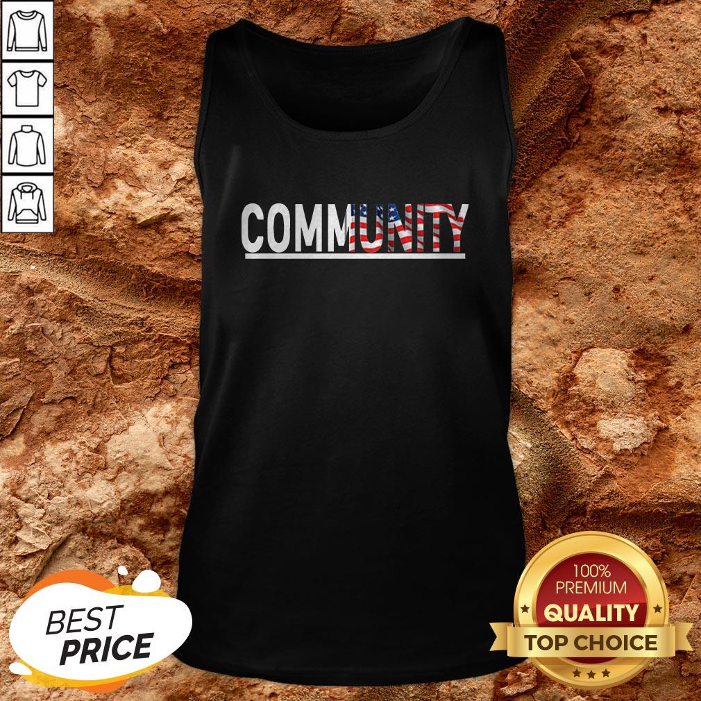 Good Community American Flag Shirt