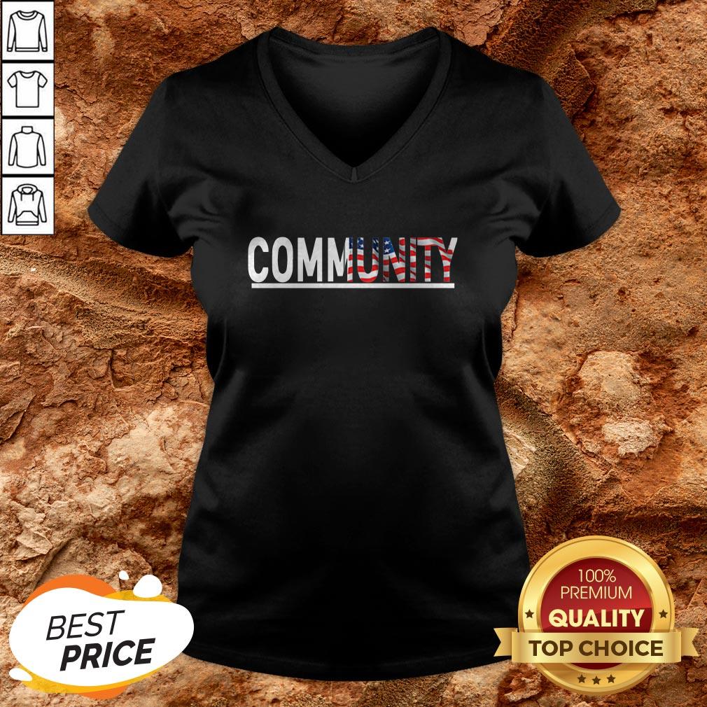 Good Community American Flag Shirt