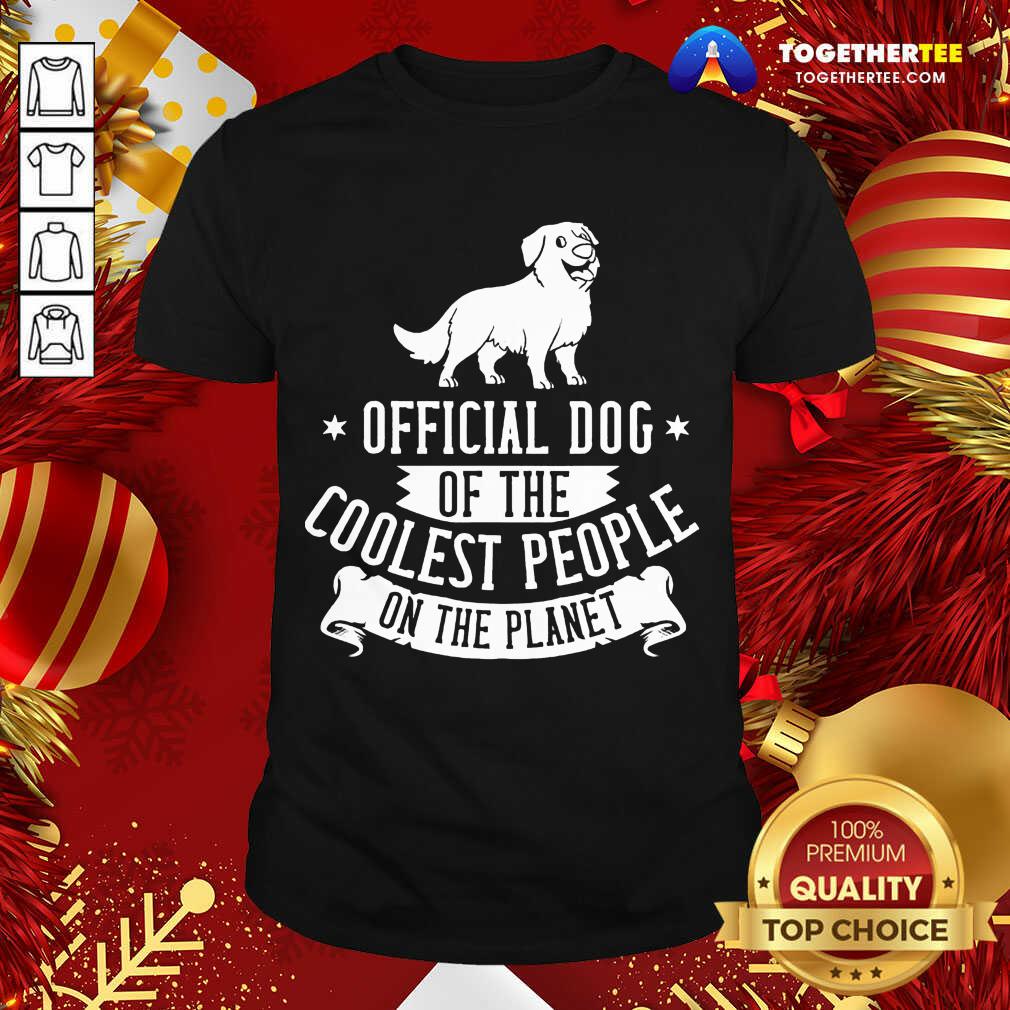 Good Dog Of The Coolest People On The Planet Bernese Mountain Dog Puppies Shirt