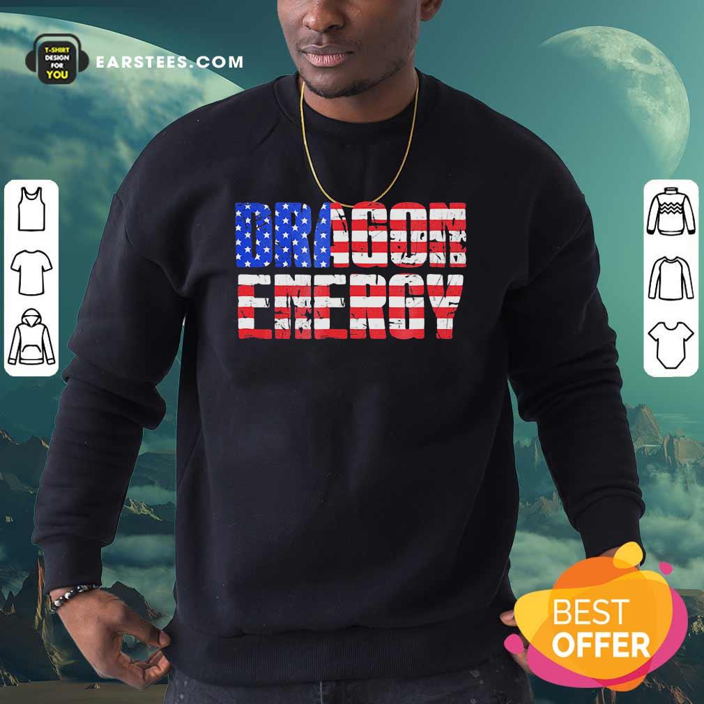 Good Dragon Energy American Flag Shirt