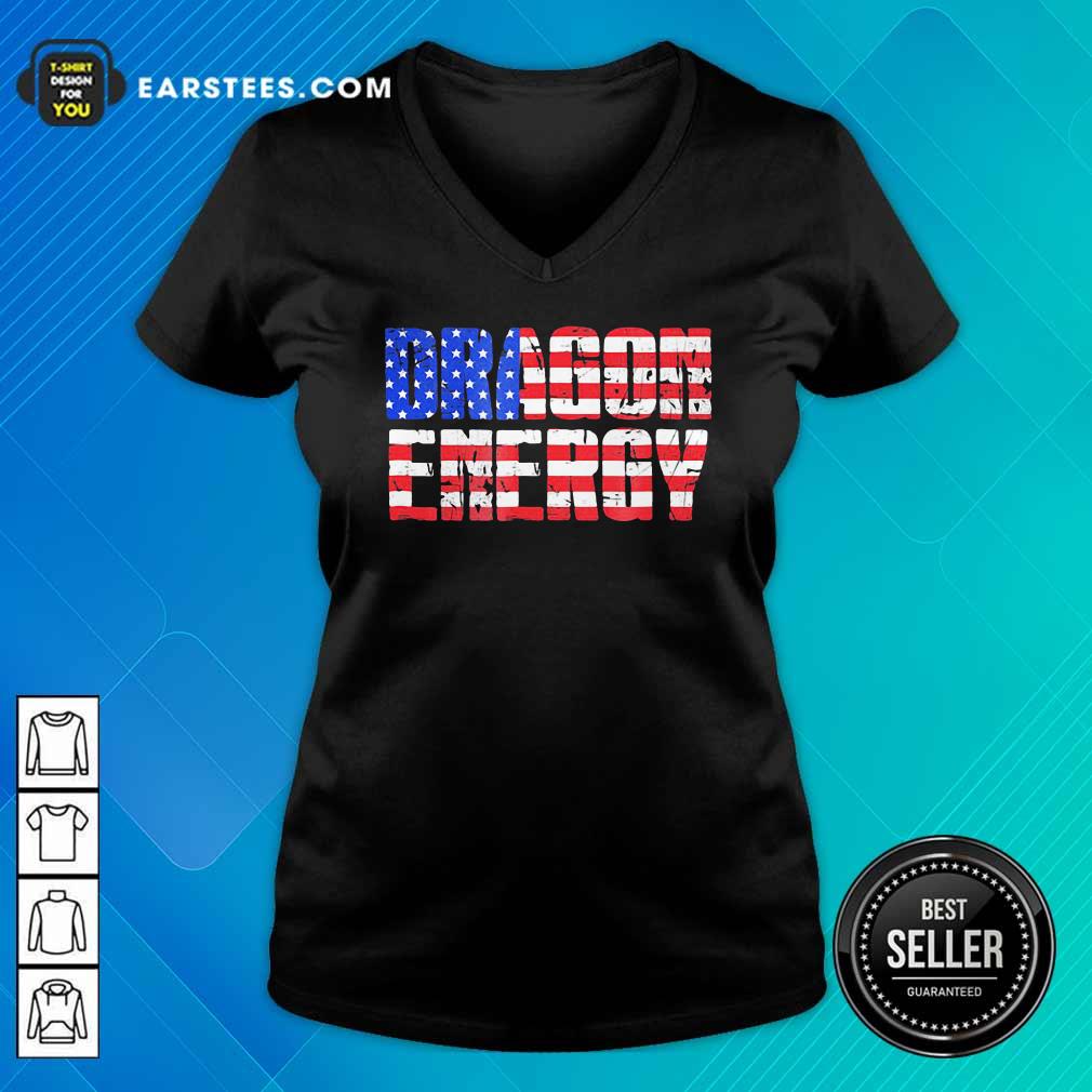 Good Dragon Energy American Flag Shirt