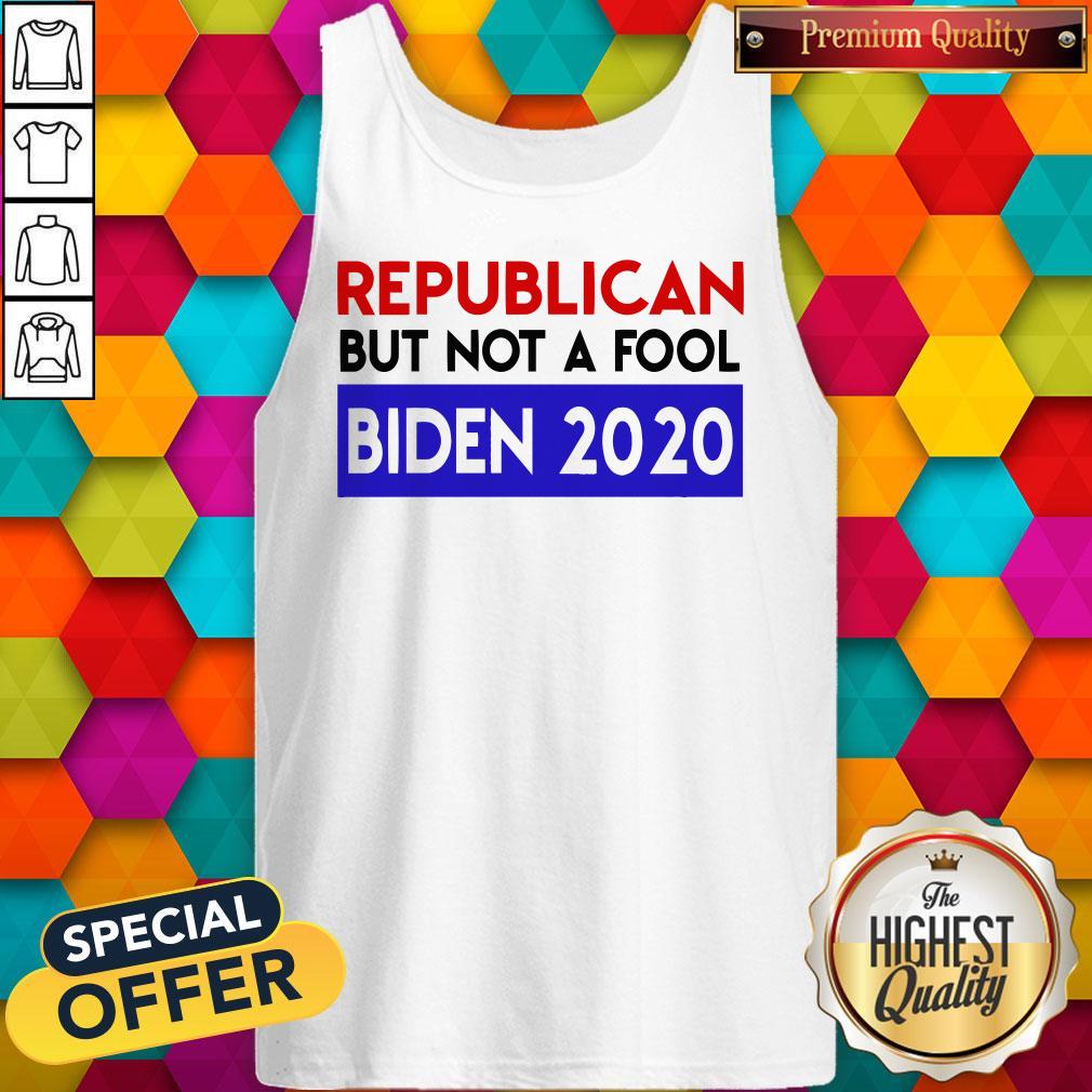 Good Fast Shipping Republican But Not A Fool Biden 2020 Shirt