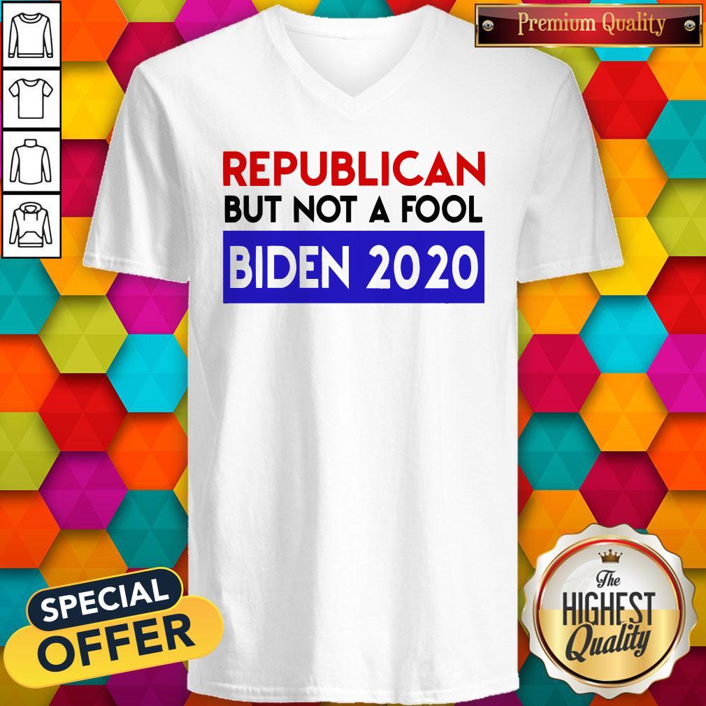 Good Fast Shipping Republican But Not A Fool Biden 2020 Shirt