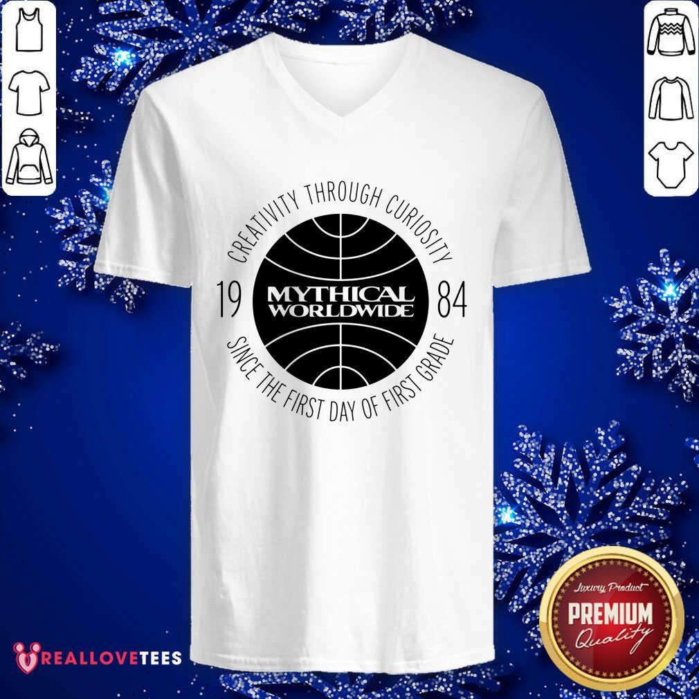 Good Gmm Merch Mythical Worldwide Neon Shirt