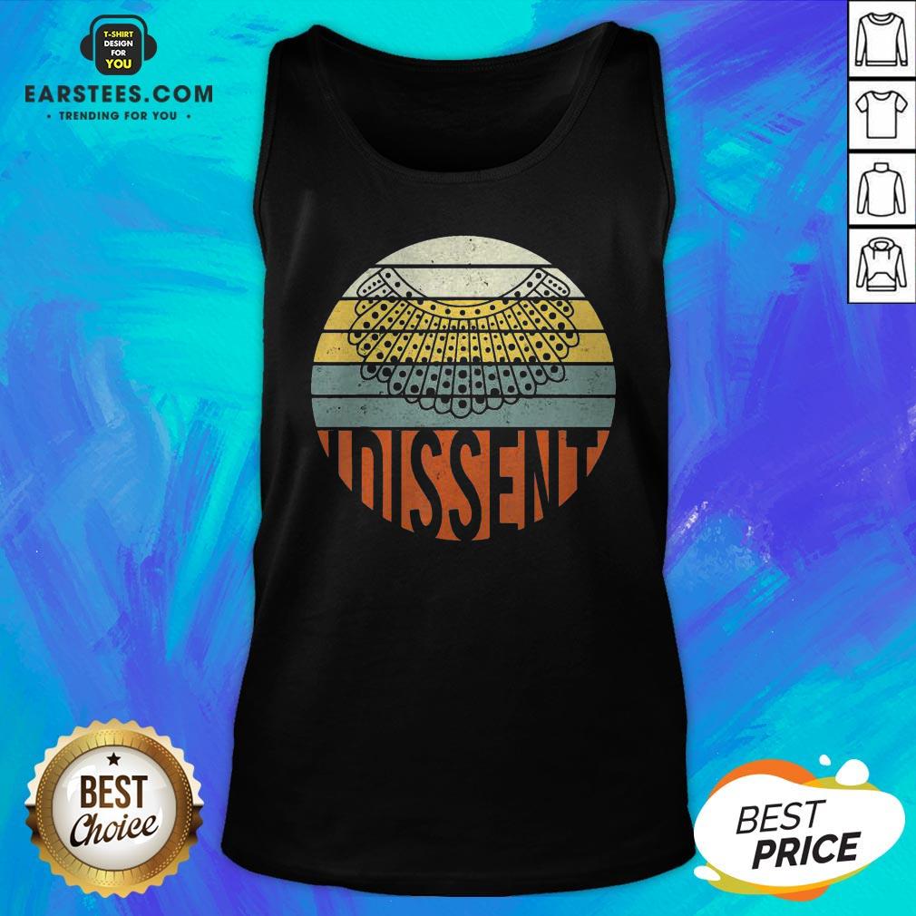 Good I Dissent Quote Vintage RBG T-Shirt