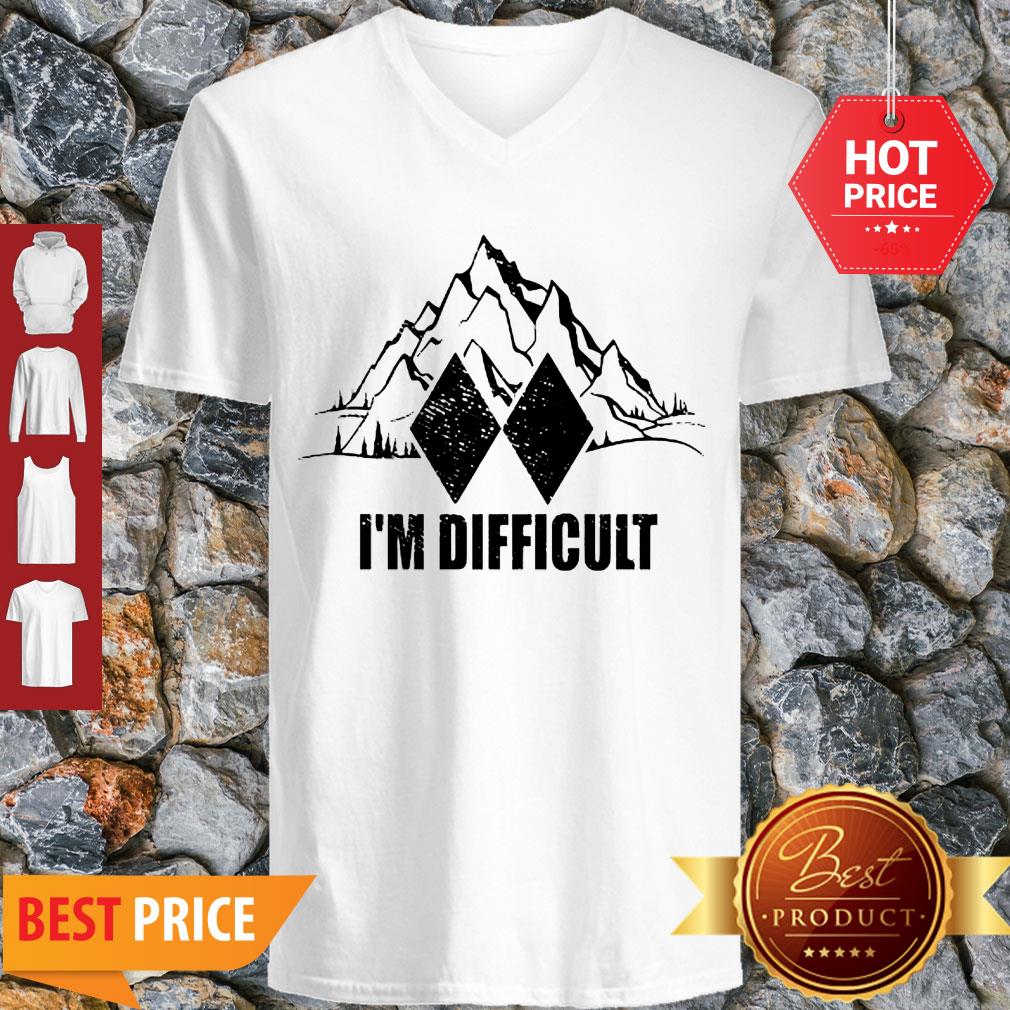 Good I’m Difficult Skiing Shirt