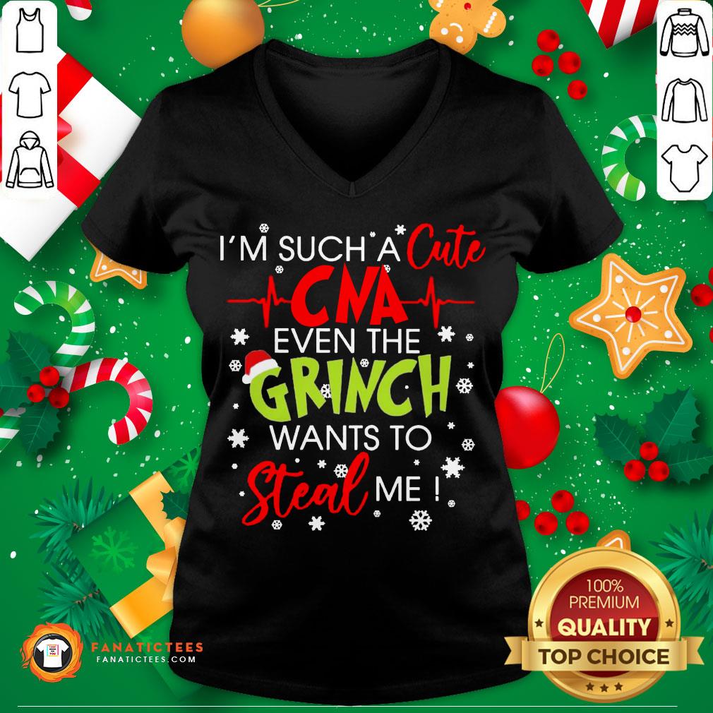 Good I’m Such A Cute Cna Even The Grinch Wants To Steal Me Christmas Shirt