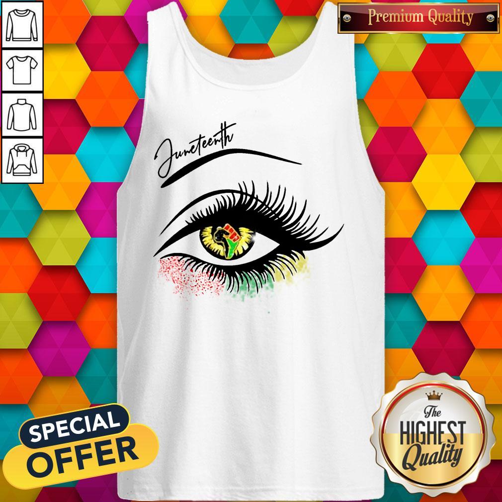 Good Juneteenth Colorful Eye Shirt
