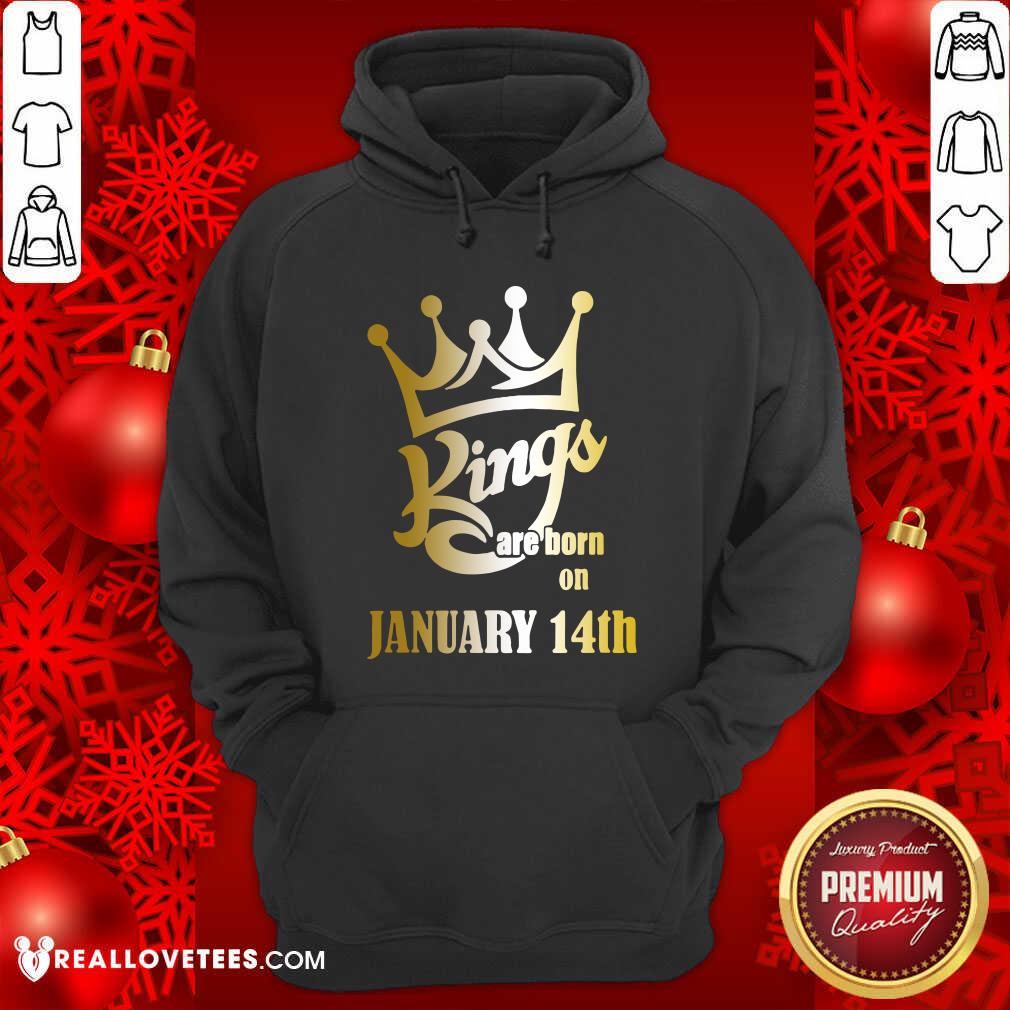 Good Kings Are Born In January 14th Aquarius Shirt