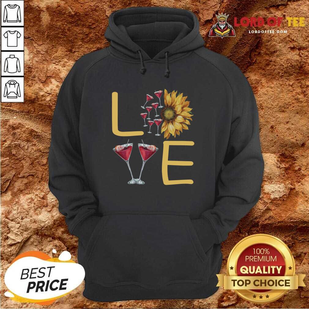 Good Love Sunflower Wine Shirt