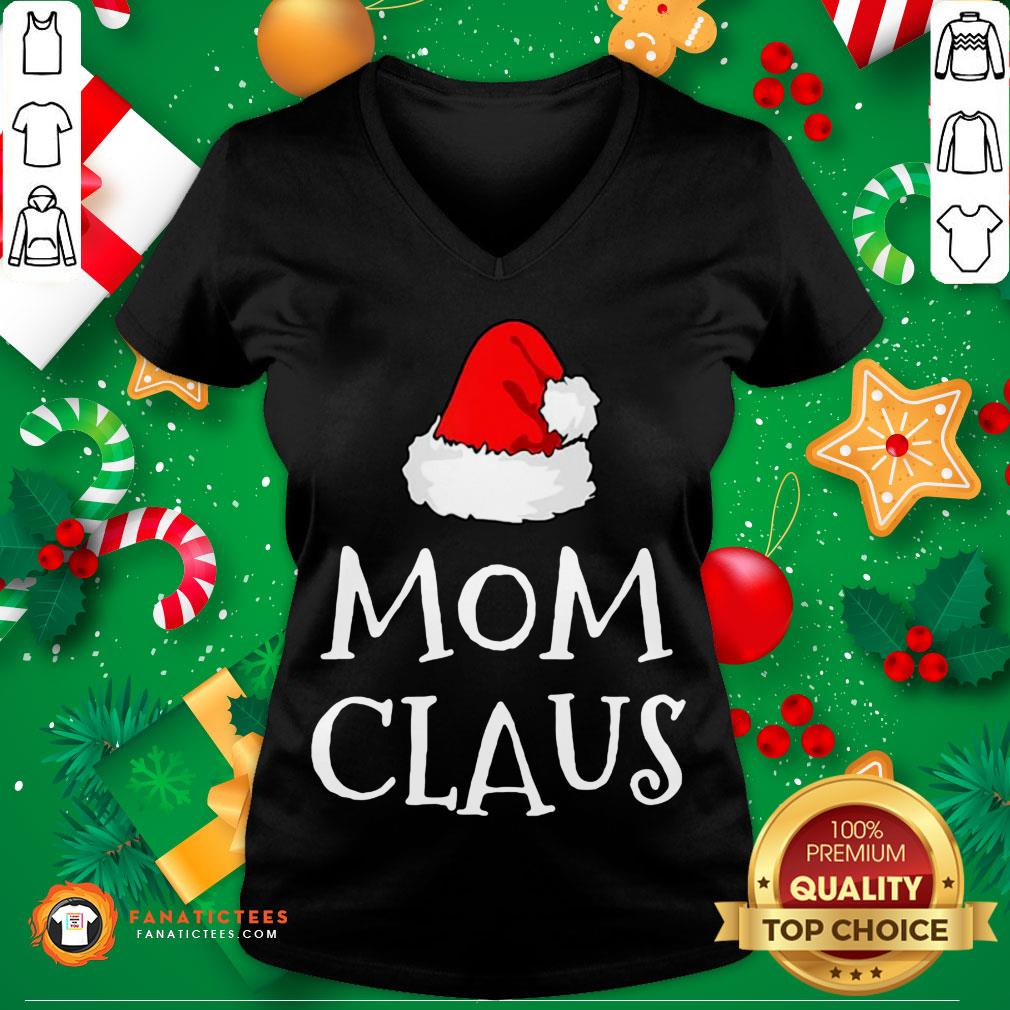 Good Mom Claus Christmas Hat Shirt
