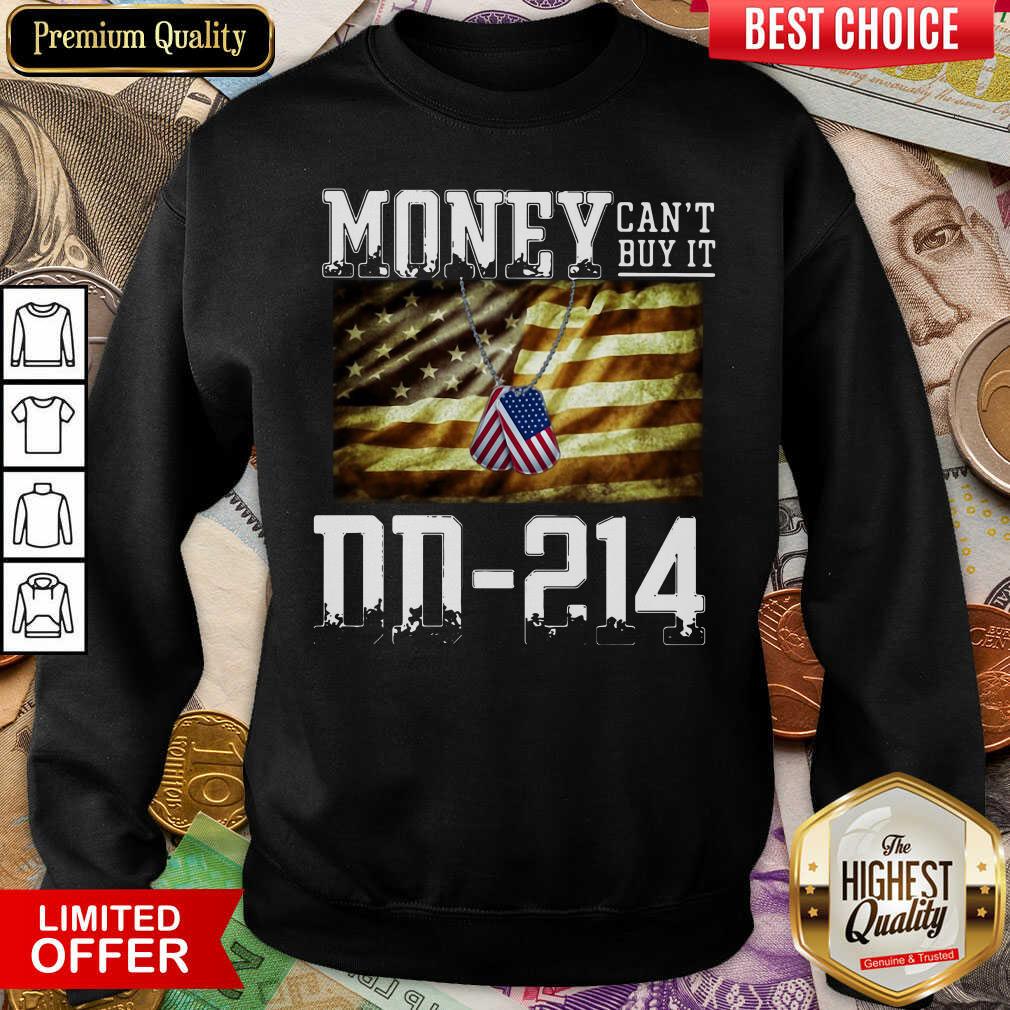 Good Money Can’t Buy It DD-214 American Flag Shirt