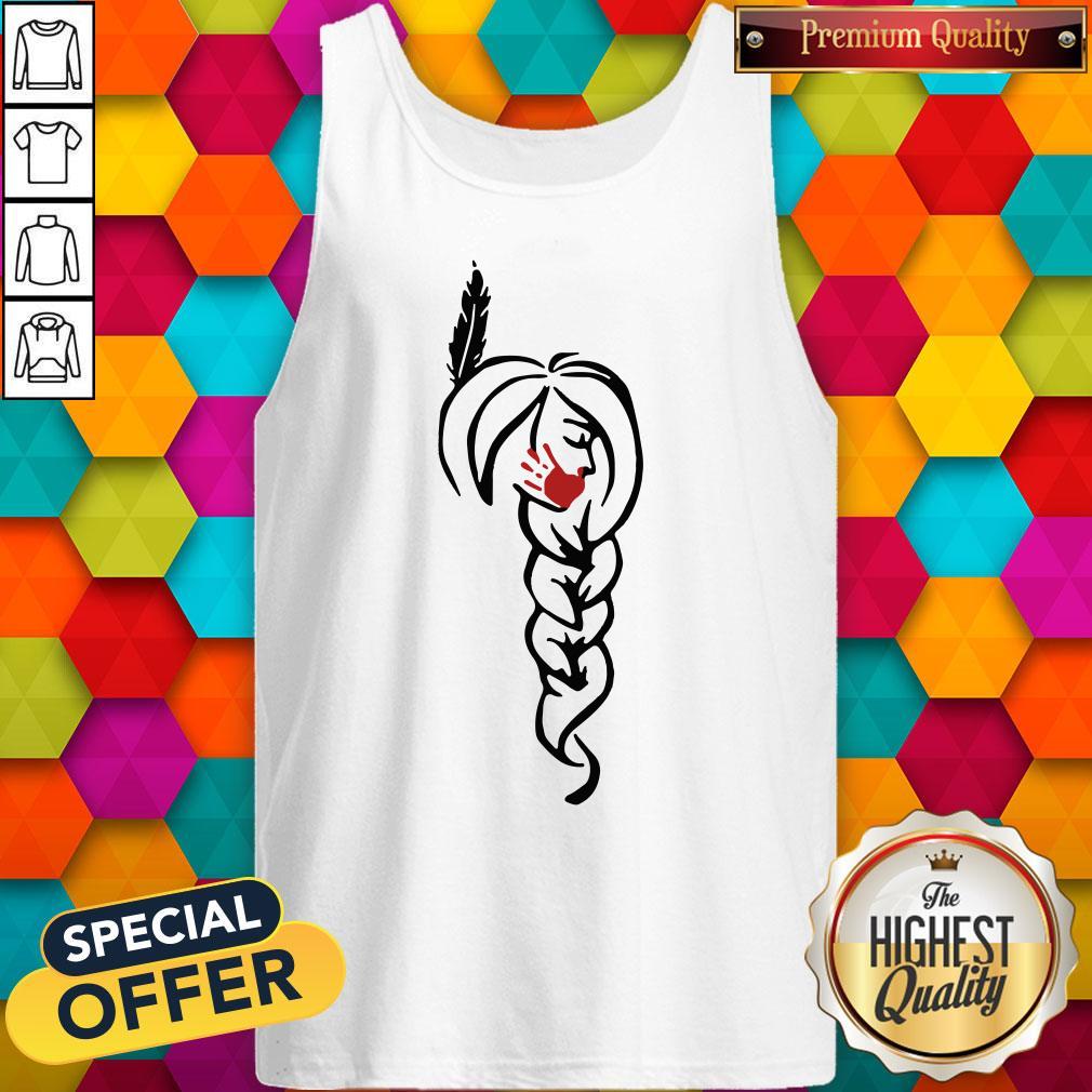 Good Native American Red Hand Shirt