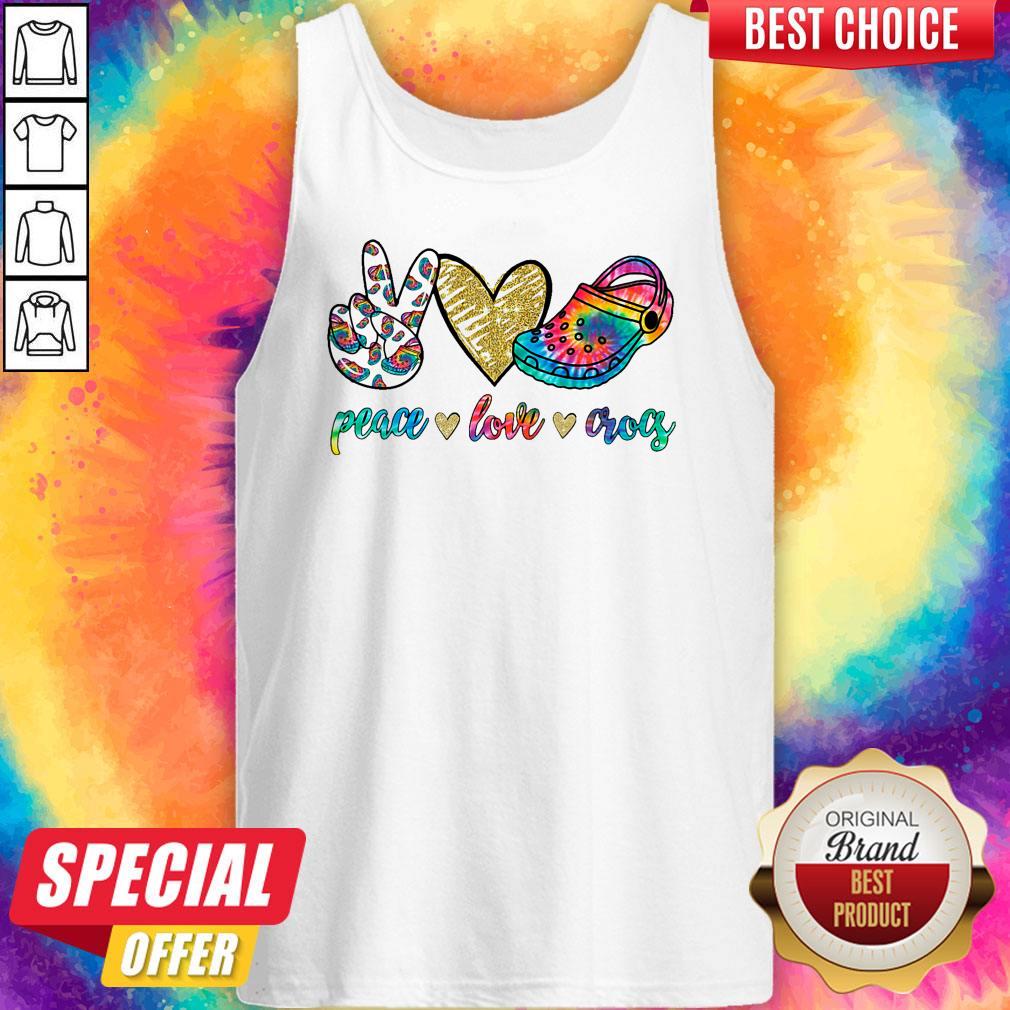 Good Peace Love Crocs Shirt