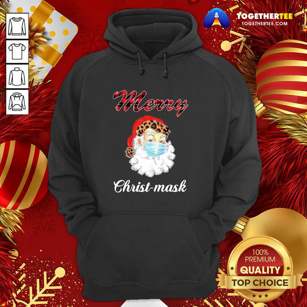 Good Santa Claus Face Mask Merry Christmas 2020 Shirt