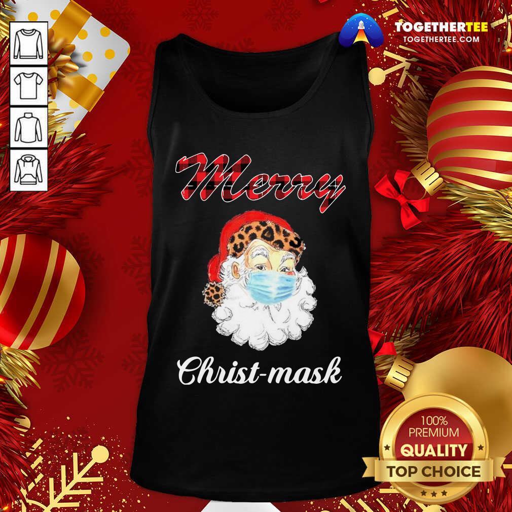 Good Santa Claus Face Mask Merry Christmas 2020 Shirt