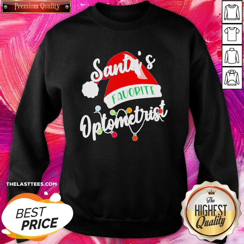 Good Santa’s Favorite Optometrist Christmas Shirt