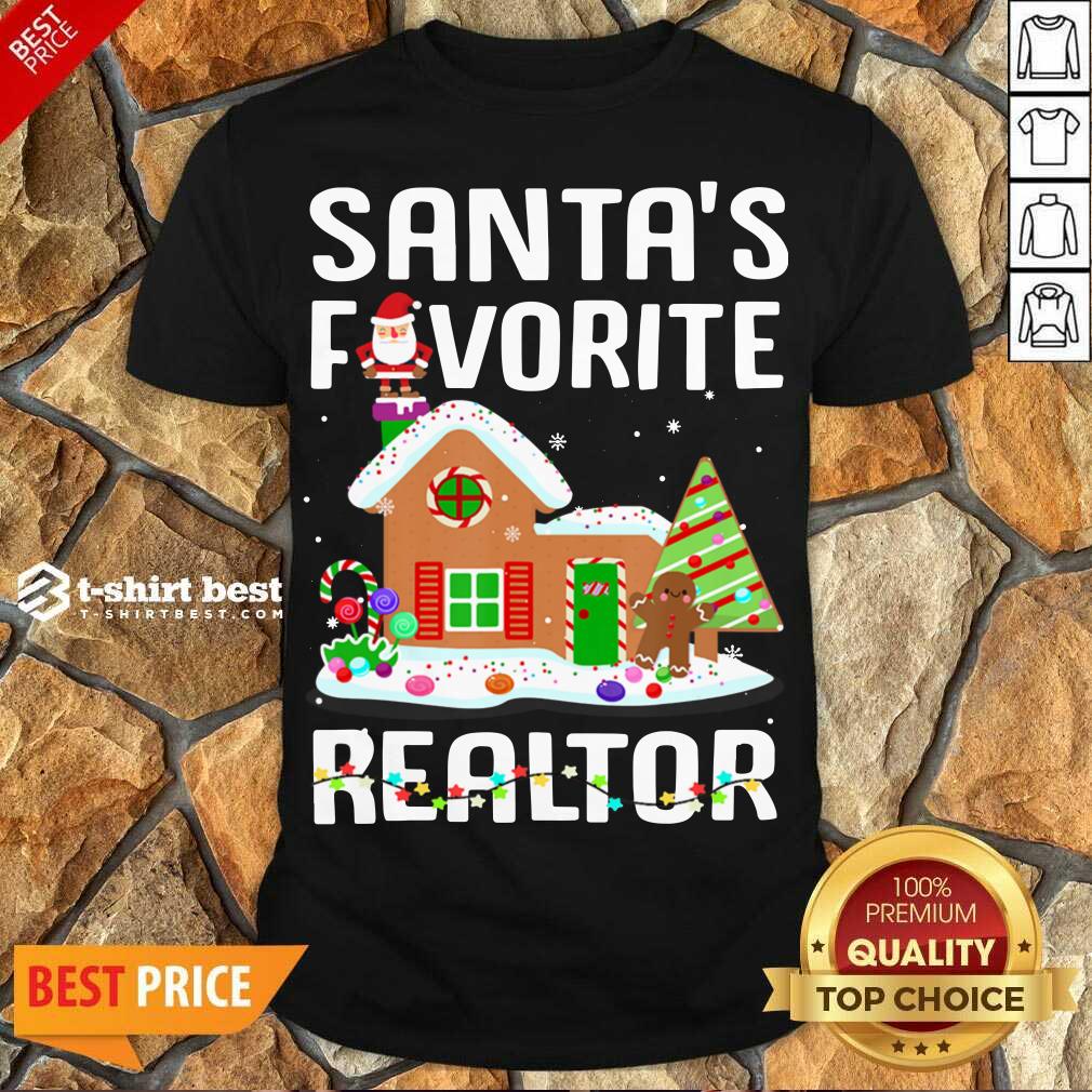 Good Santa’s Favorite Realtor Anti Covid-19 Merry Christmas 2020 Shirt