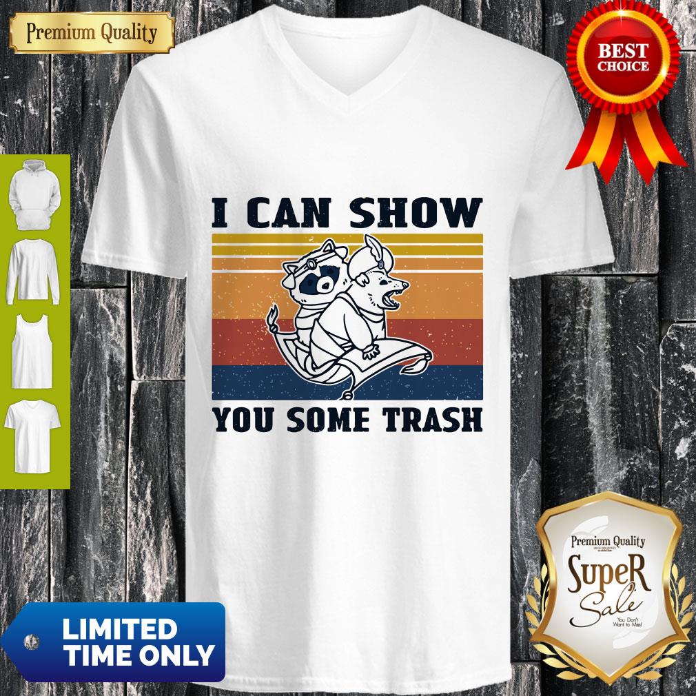Good Show You Some Trash Raccoon Retro Shirt