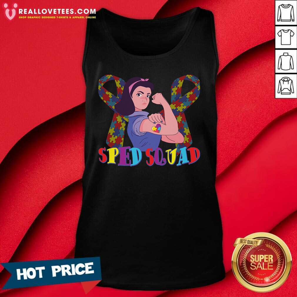 Good Sped Squad Autism Special Education Teacher Shirt