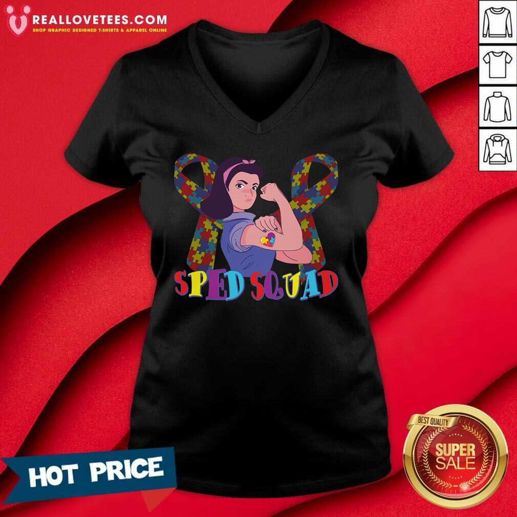 Good Sped Squad Autism Special Education Teacher Shirt