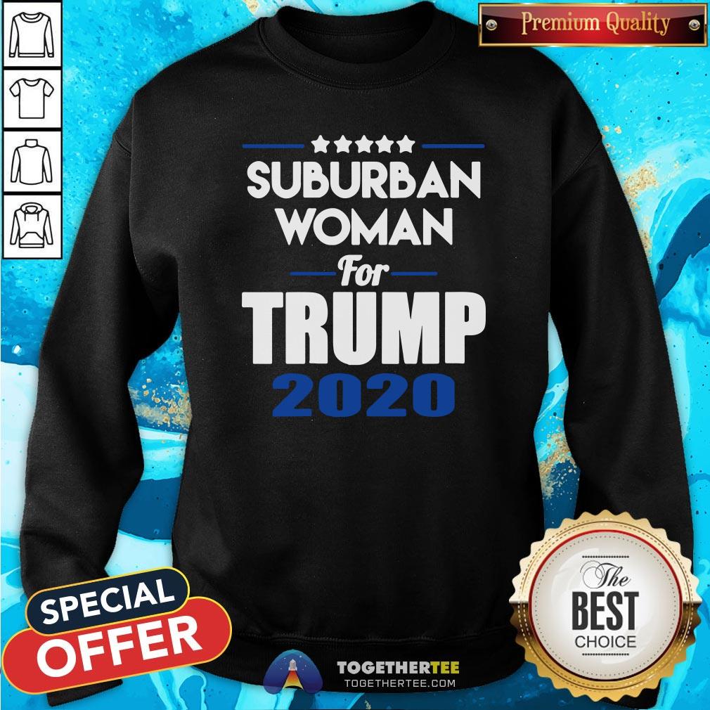 Good Suburban Woman For Trump 2020 Election Shirt