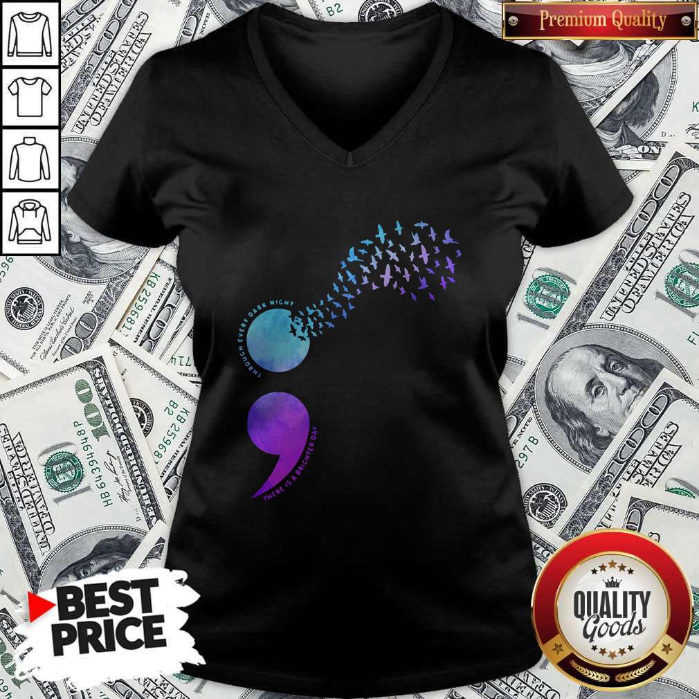 Good Through Every Dark Night There Is A Brighter Day Bird Shirt