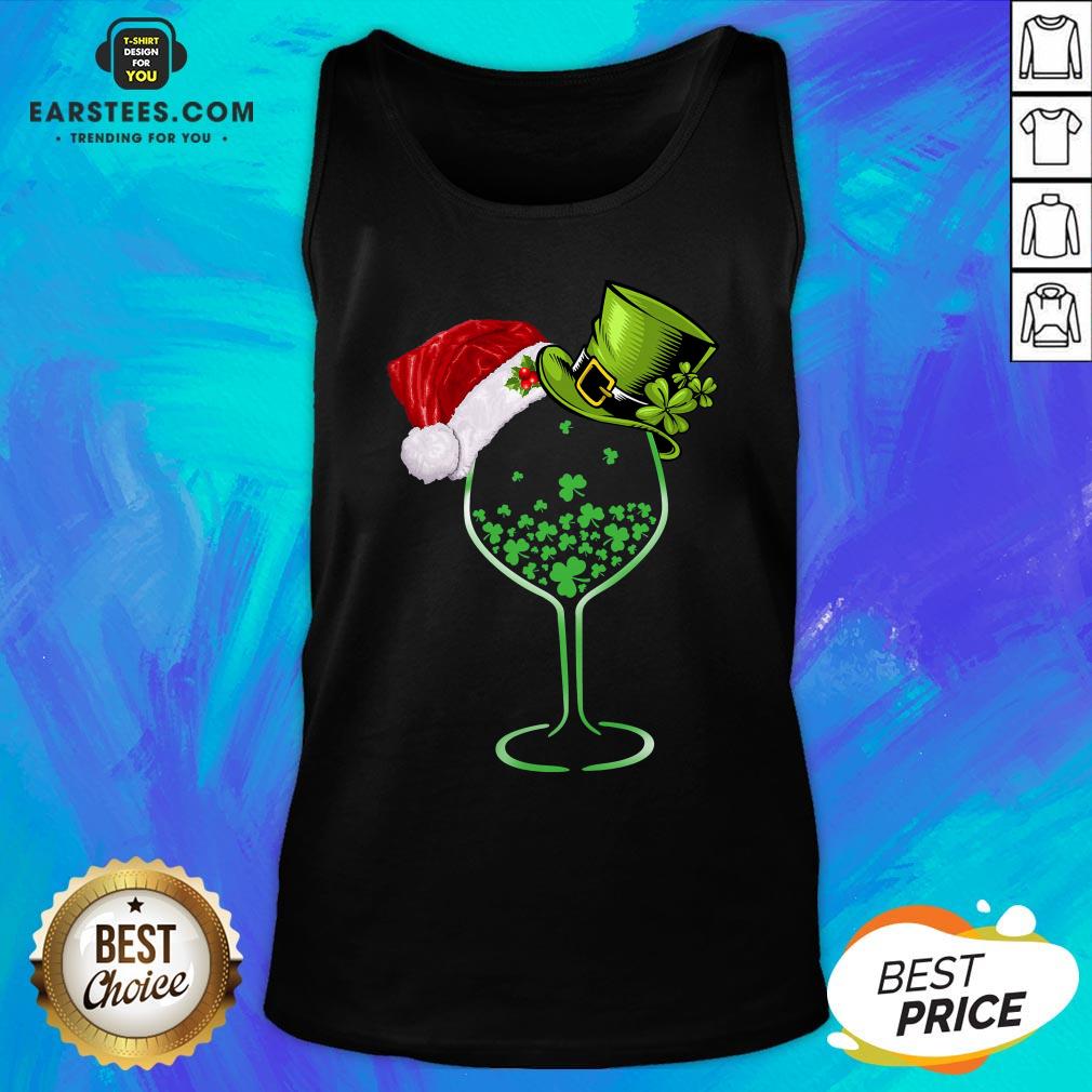 Good Wine St Patrick Hat Christmas Shirt