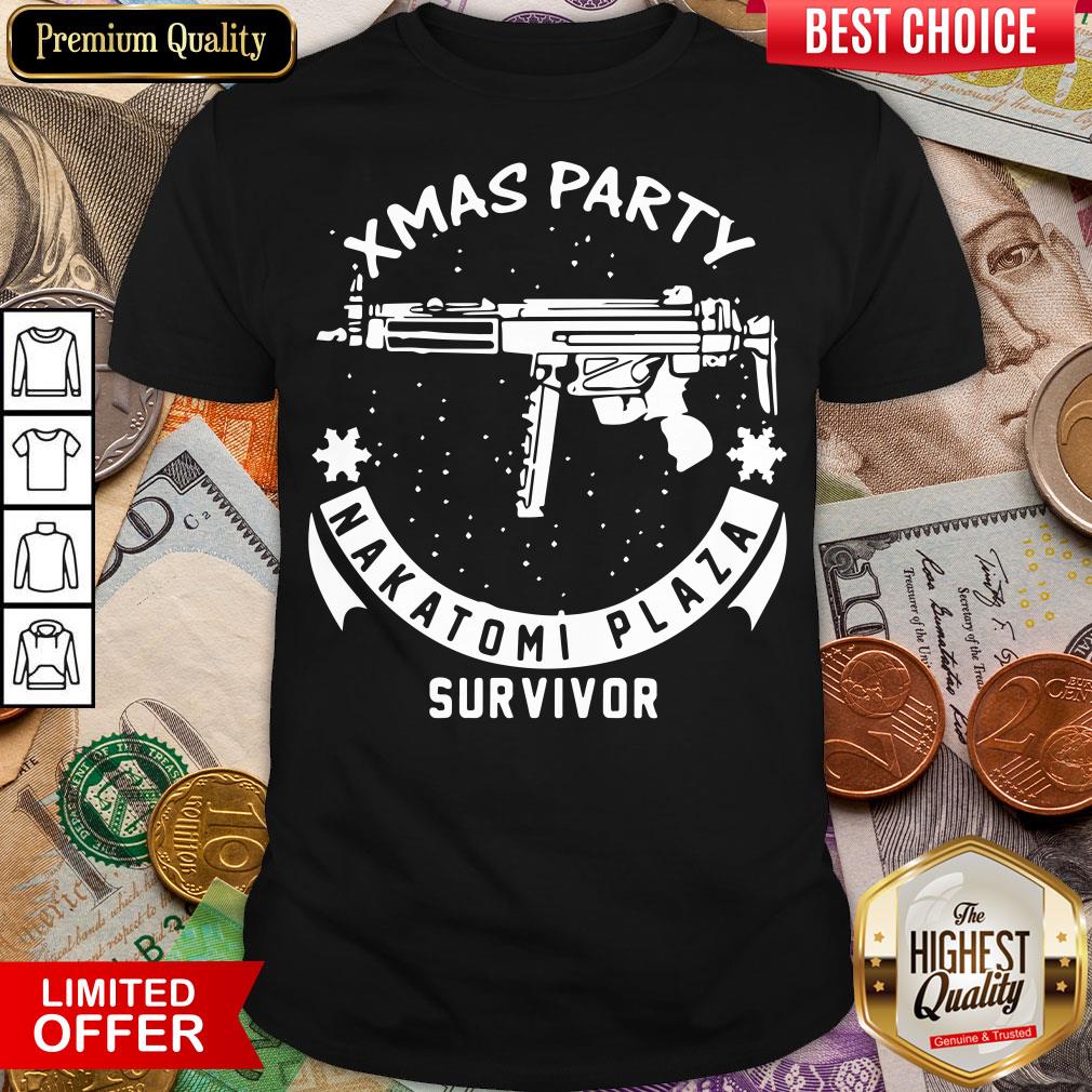Good Xmas Party Nakatomi Plaza Survivor Christmas Shirt