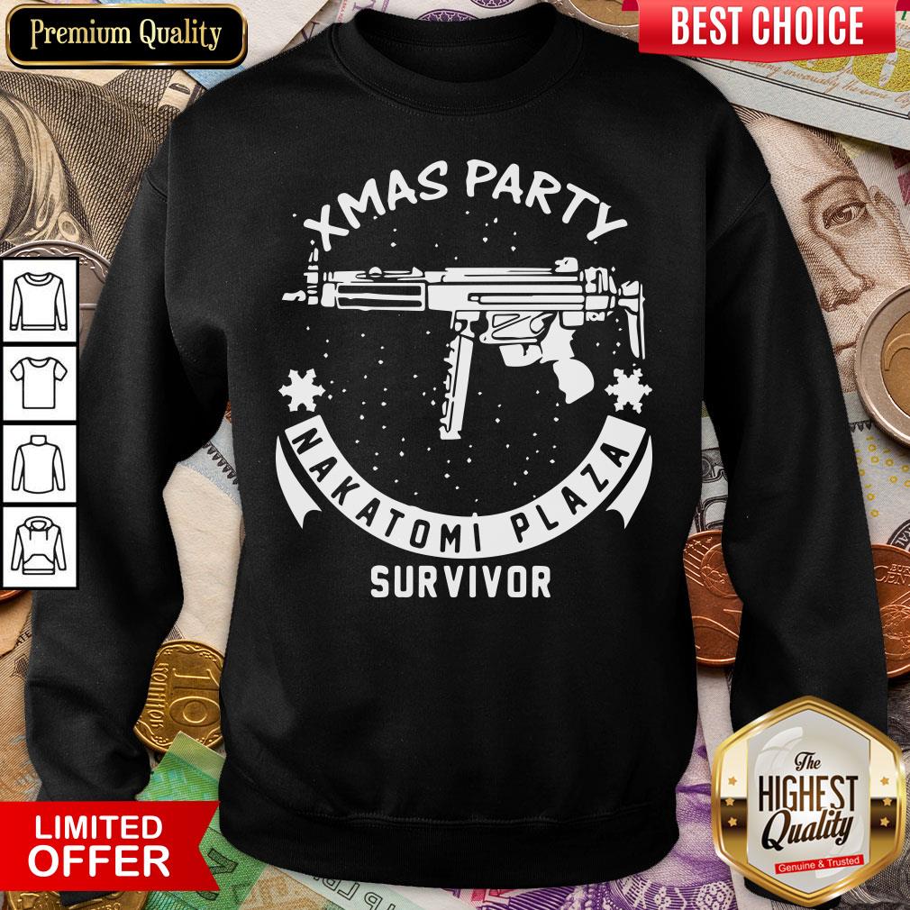 Good Xmas Party Nakatomi Plaza Survivor Christmas Shirt