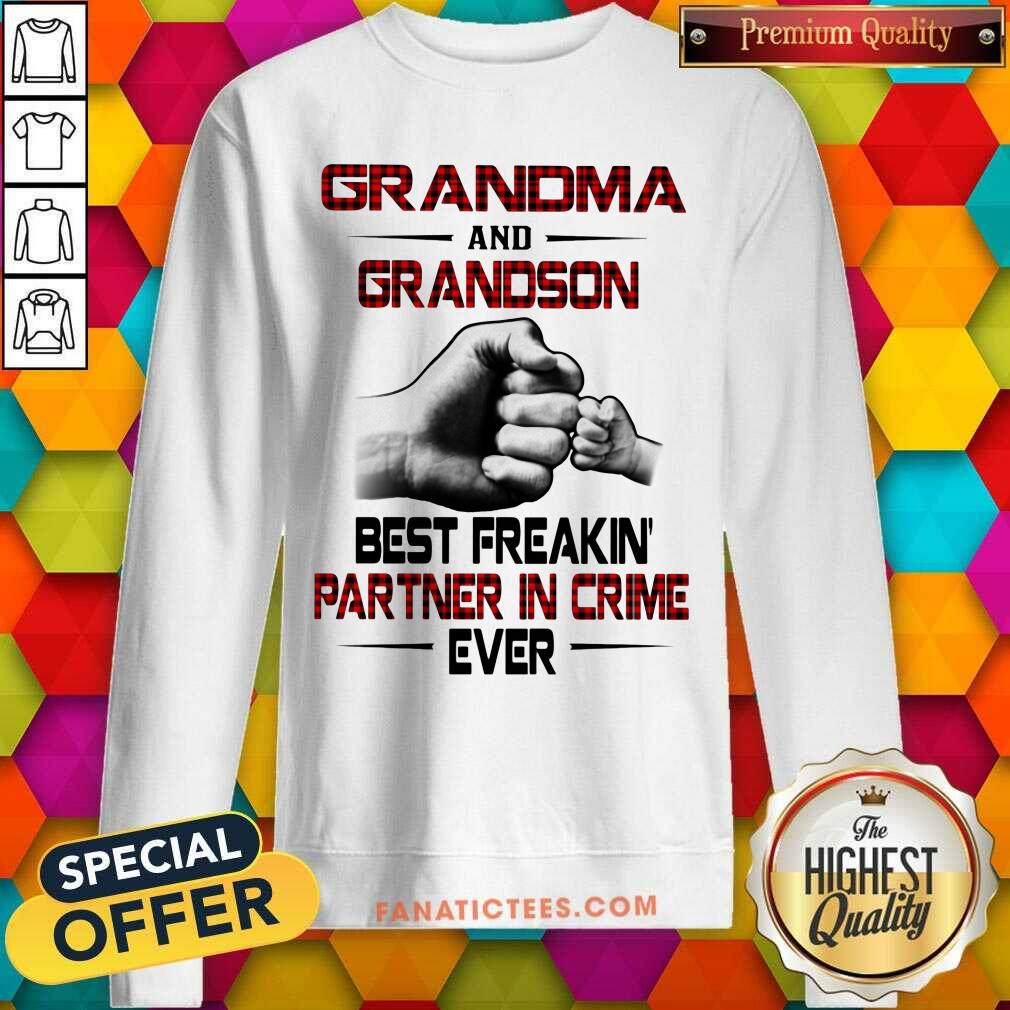 Grandpa And Grandson Best Freakin Partner In Crime Ever Shirt