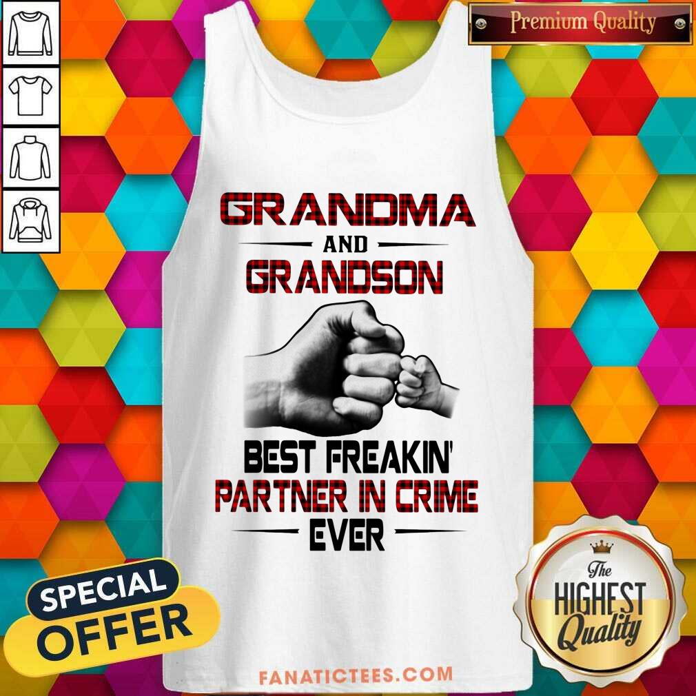 Grandpa And Grandson Best Freakin Partner In Crime Ever Shirt