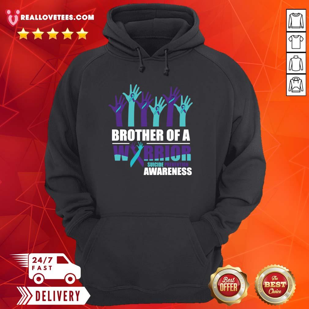Great Brother Of A Warrior Suicide Awareness Shirt