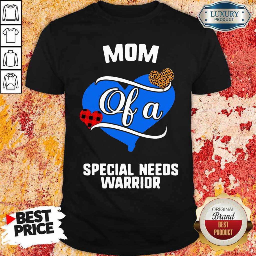 Great Mom A Special Needs Heart 2 Shirt