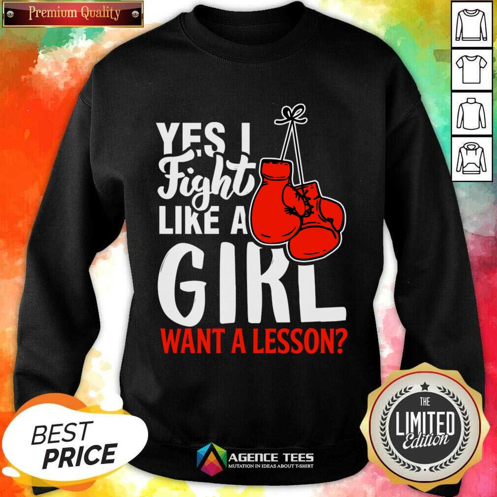 I Fight Like A Girl 1 Boxing Shirt