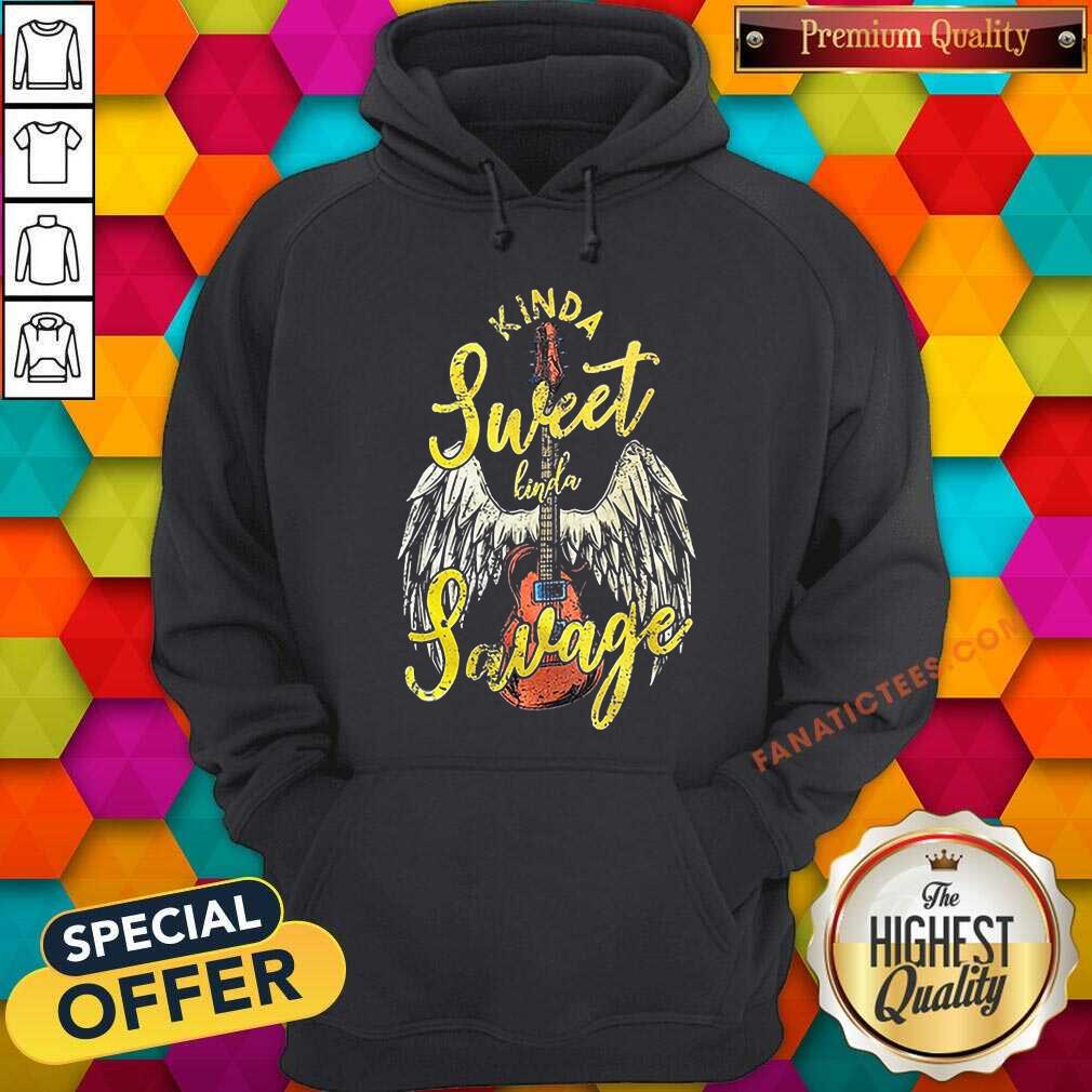 Guitar Wings Kinda Sweet Kinda Savage Shirt
