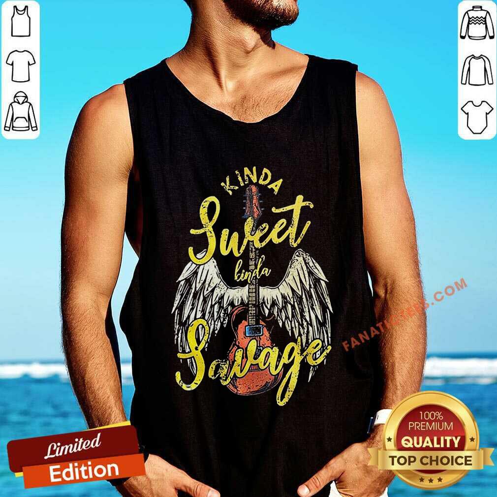 Guitar Wings Kinda Sweet Kinda Savage Shirt