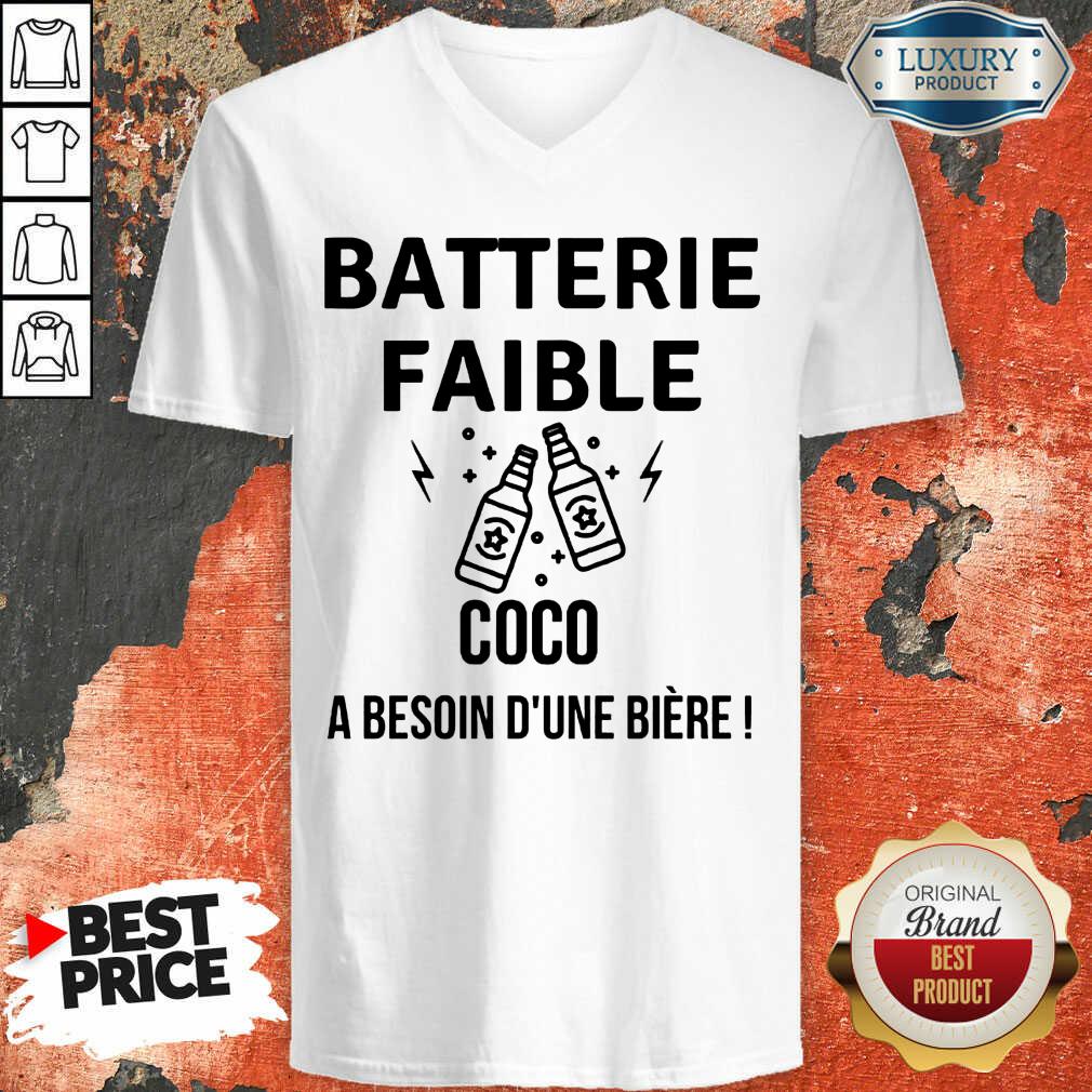 Batterie Faible Bière Shirt