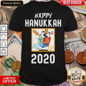 Funny Hanukkah 2020 Sanitizer And Challah Shirt